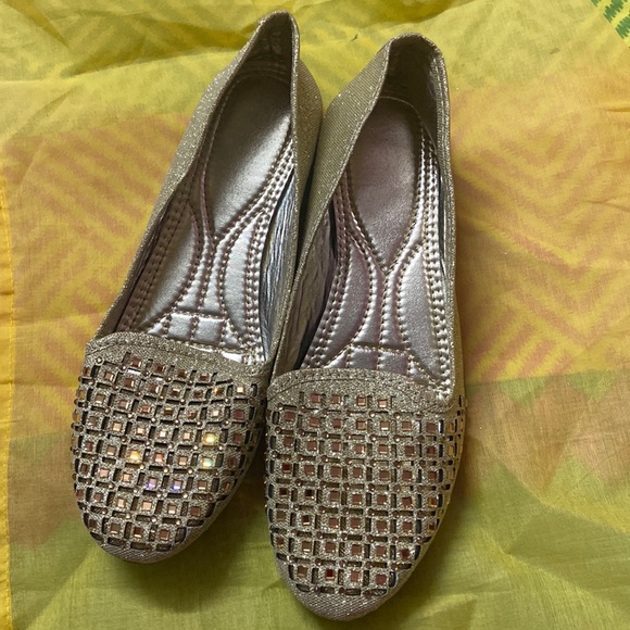 Skrots Shoes - Women's Faux Leather Mojari Jutti Sandal Size 39, UK size 10